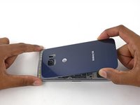 Samsung Galaxy S6 Edge Rear Glass Adhesive Replacement
