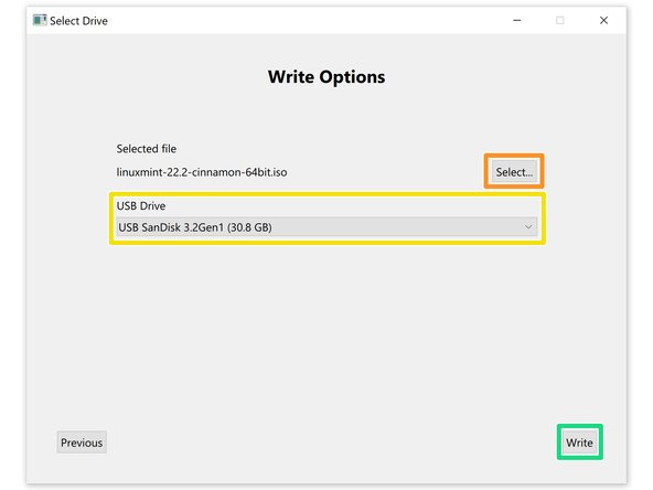 How to Install Linux on a Windows PC, Create a bootable USB: crwdns2935265:05crwdnd2935265:02crwdnd2935265:03crwdne2935265:0