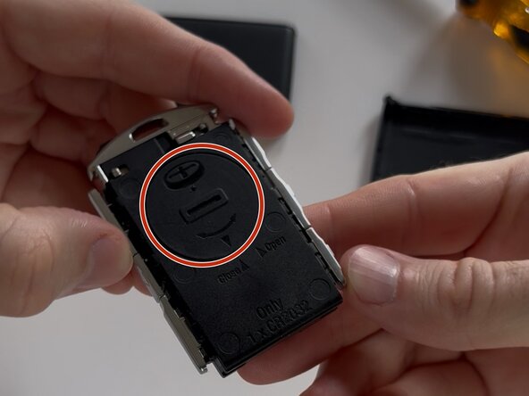 2019 Volvo S60 Key Fob Battery Replacement: step 5, image 2 of 2