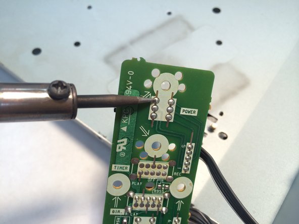 Sony TC-WE825S Power Button Replacement: crwdns2935265:07crwdnd2935265:02crwdnd2935265:03crwdne2935265:0