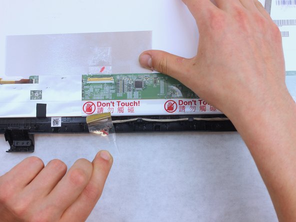 HP 17t-k000 Series Display Panel Replacement: step 18, image 3 of 3