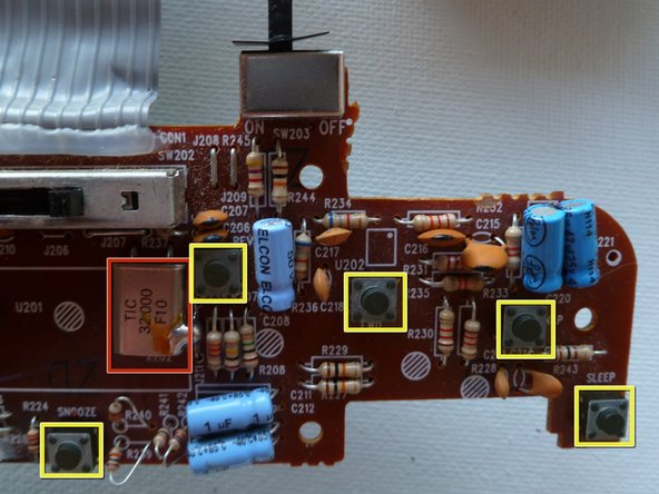 RCA Radio Alarm Clock Teardown
