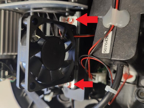Thrustmaster T300 Fan replacement, Fan replacement: step 2, image 2 of 2