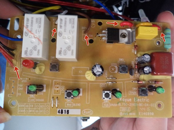 Ninja Mega Kitchen System BL770 Circuit Board Replacement, Circuit Board: crwdns2935265:05crwdnd2935265:02crwdnd2935265:02crwdne2935265:0