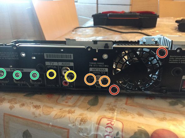 Sony BDV-NF620 Teardown, Logic board: crwdns2935265:014crwdnd2935265:01crwdnd2935265:03crwdne2935265:0