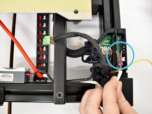 Raptor 2 / T REX 3 Cable Chain Update, Disassembly 1d.: crwdns2935265:05crwdnd2935265:03crwdnd2935265:03crwdne2935265:0
