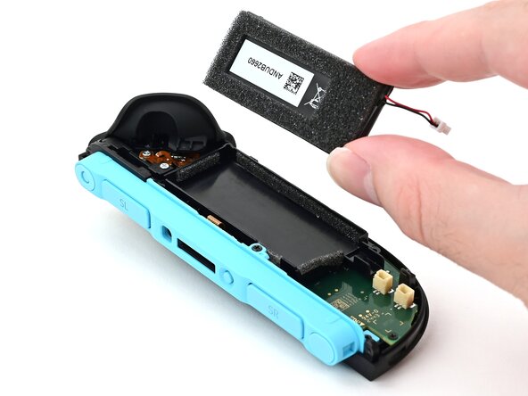 Joy-Con 2 (Left) Battery Replacement, Install the battery: crwdns2935265:017crwdnd2935265:01crwdnd2935265:03crwdne2935265:0
