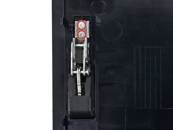 Nintendo Switch 2 Kickstand Replacement, Install the kickstand screws: crwdns2935265:026crwdnd2935265:01crwdnd2935265:02crwdne2935265:0