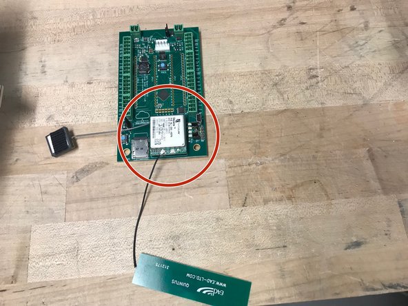 Depth Sensor Node Enclosure Assembly, Connecting Jumpers, SD card, and Modem on Sensor Node Board: step 16, image 3 of 3