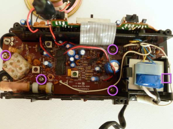 RCA Radio Alarm Clock Teardown