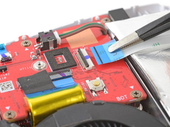 Asus ROG Ally Left Thumbstick Replacement, Disconnect the thumbstick interconnect cable: step 9, image 3 of 3