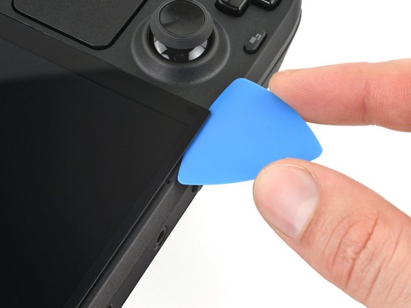 Steam Deck OLED Screen Replacement, Reposition the pick: crwdns2935265:08crwdnd2935265:02crwdnd2935265:03crwdne2935265:0