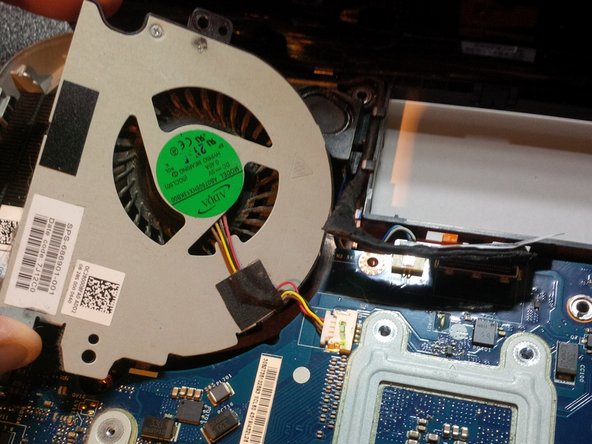 HP Envy m6 1220sb Disassembly, removing the fan: crwdns2935265:013crwdnd2935265:02crwdnd2935265:02crwdne2935265:0