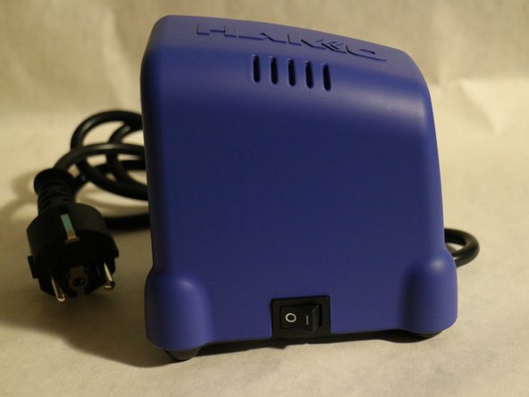 Hakko FX-888D Teardown, Station disassembly - part 1: step 7, image 2 of 3