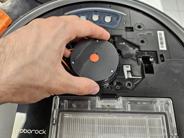 Roborock S7: Laser Distance Sensor Replacement, Removing the LDS.: crwdns2935265:05crwdnd2935265:02crwdnd2935265:03crwdne2935265:0