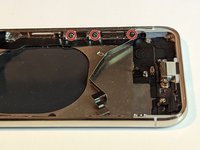 iPhone X Front Panel Screen Retainers Replacement