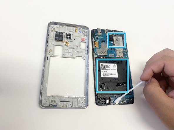 Waterlogged Samsung Galaxy Grand Prime