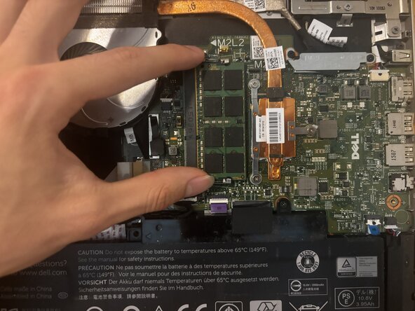 Dell Inspiron 7348 2-in-1 RAM Replacement: step 3, image 1 of 3
