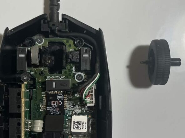 Logitech G Pro Wired Mouse M-U0052 Wheel Replacement: step 5, image 3 of 3