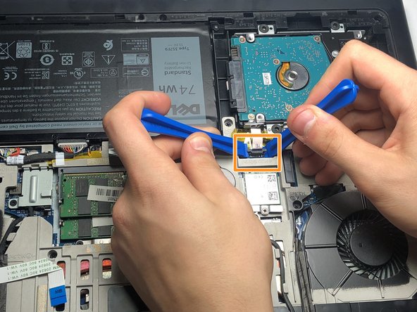 Dell Inspiron 15-7567 Hard Drive Replacement: crwdns2935265:08crwdnd2935265:02crwdnd2935265:03crwdne2935265:0