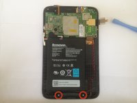 Lenovo Ideatab A1000 Teardown / Take apart / Disassembling