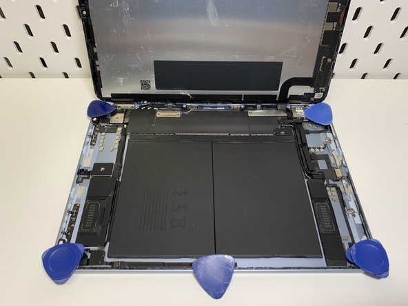 iPad Air 4 (WiFi & Cellular) display panel disassembly: stap 0, afbeelding 2 van 3