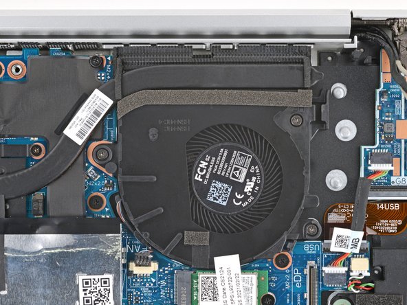 HP EliteBook 845 G8 Fan Replacement, Unfasten the fan: crwdns2935265:014crwdnd2935265:02crwdnd2935265:02crwdne2935265:0