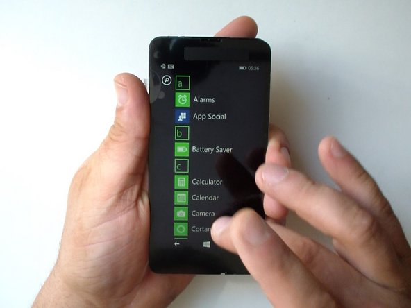 Nokia Lumia 635 Display Assembly Replacement, TESTING THE NEW SPARE PART: crwdns2935265:04crwdnd2935265:03crwdnd2935265:03crwdne2935265:0