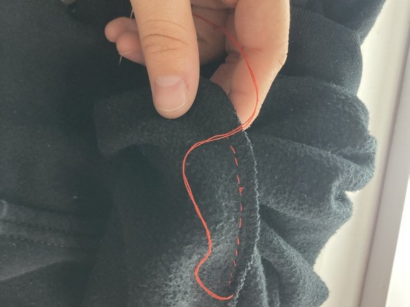 How to Sew a Seam That Has Ripped with a Backstitch: step 4, image 1 of 2