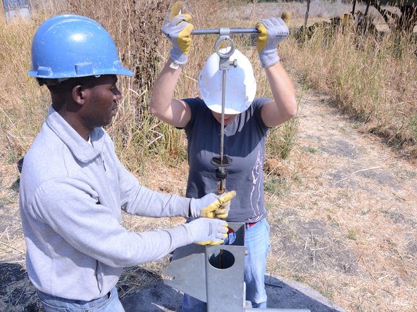 Afridev Casing Pipe Disassembly, Pump Rod: crwdns2935265:011crwdnd2935265:02crwdnd2935265:02crwdne2935265:0