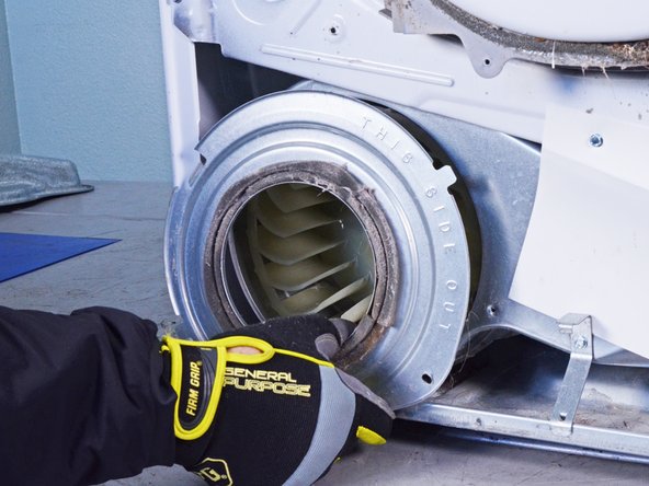 Whirlpool Dryer Blower Wheel Replacement, Remove the blower cover: crwdns2935265:027crwdnd2935265:02crwdnd2935265:02crwdne2935265:0