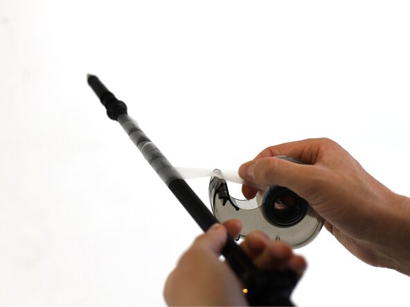 How to Replace the Tip of a Hiking Pole, Prepare the hiking pole: crwdns2935265:02crwdnd2935265:02crwdnd2935265:03crwdne2935265:0