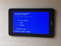 Asus Memo Pad ME172V - Factory Reset , Password Removal