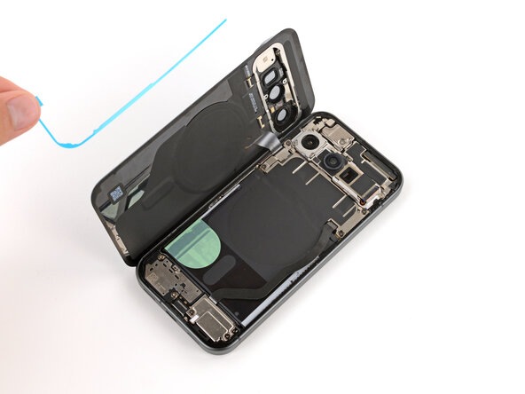 Google Pixel 10 Vibration Motor Replacement, Remove the remaining liners: 52 단계, 이미지 3개 중 3개