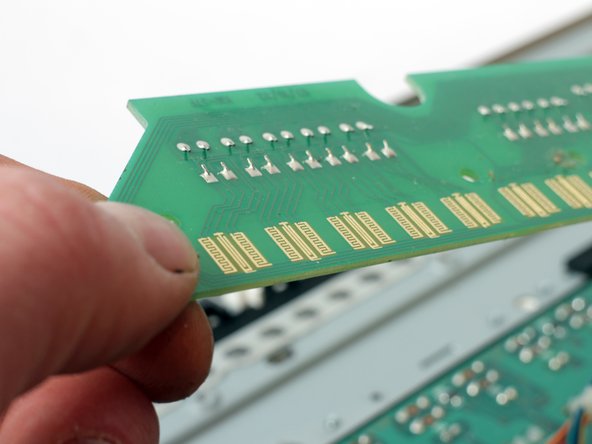 Korg MicroKORG Key Contact Strip Repair, Clean Contacts: step 6, image 1 of 3