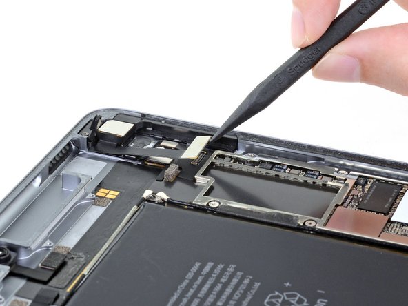 iPad Pro 9.7" Rear Camera Replacement, Disconnect the rear camera: step 46, image 2 of 2