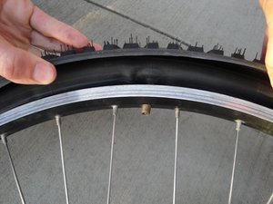 Wheel clearance inner tube