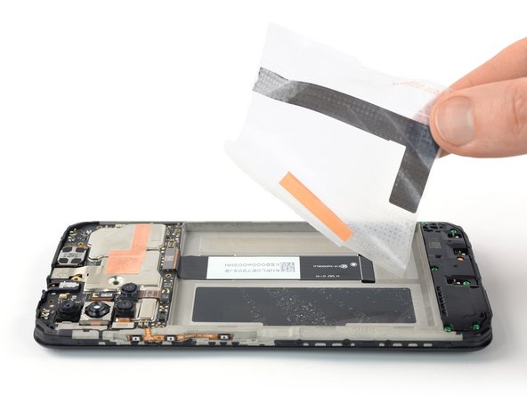 Xiaomi Redmi Note 9T Screen Replacement, Remove the battery adhesive: crwdns2935265:021crwdnd2935265:02crwdnd2935265:02crwdne2935265:0