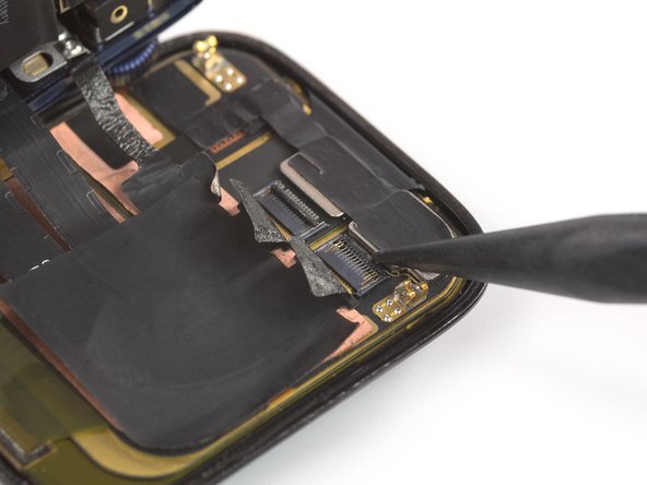 How to Reseal an Apple Watch, Secure the ZIF connectors: crwdns2935265:012crwdnd2935265:02crwdnd2935265:03crwdne2935265:0