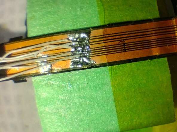 Samsung NX 50-150 f/2.8 S Lens - Focus Cable Repair, Initial Failed Repair Technique: crwdns2935265:031crwdnd2935265:03crwdnd2935265:03crwdne2935265:0