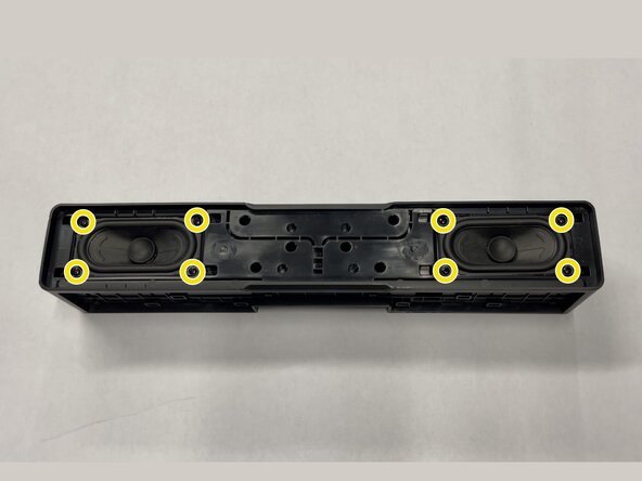 Razer Leviathan V2 X Disassembly Guide, Remove Speaker Screws: crwdns2935265:03crwdnd2935265:01crwdnd2935265:02crwdne2935265:0