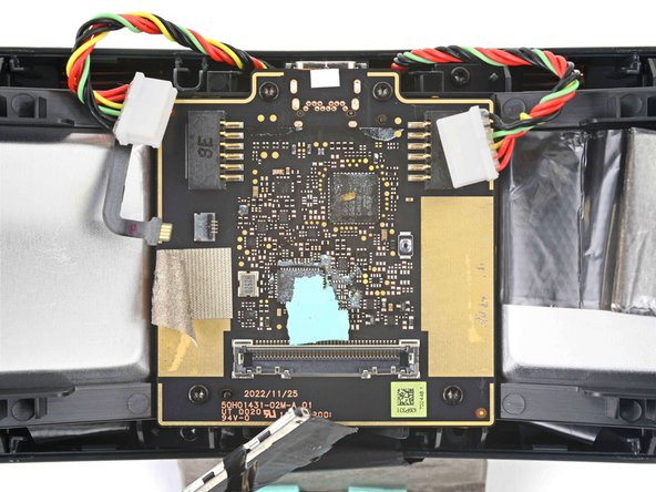 HTC Vive XR Elite Battery Cradle Board Replacement, Unfasten the battery board: crwdns2935265:019crwdnd2935265:02crwdnd2935265:02crwdne2935265:0