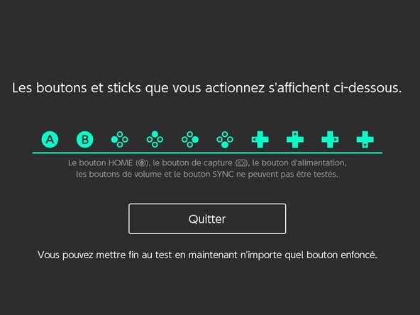 Installation du Mod Kit 8BitDo pour manette N64, Tester la manette sur un appareil: étape 18, image 3 de 3