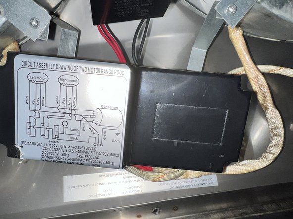 Cyclone Range Hood (Model CY3000R) Circuit Board Replacement: crwdns2935265:07crwdnd2935265:03crwdnd2935265:03crwdne2935265:0