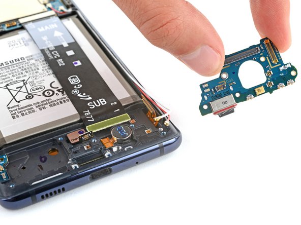 Samsung Galaxy S20 FE 5G USB-C Port and Charging Board Replacement