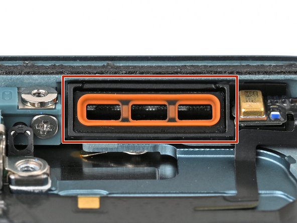 iPhone 16 Plus Loudspeaker Replacement, Install the loudspeaker: crwdns2935265:029crwdnd2935265:01crwdnd2935265:03crwdne2935265:0