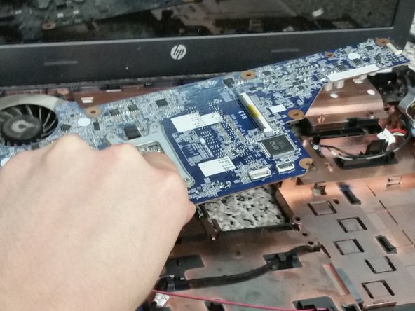 HP g4 Heatsink/Fan (or Motherboard) Replacement, Remove motherboard: crwdns2935265:08crwdnd2935265:02crwdnd2935265:02crwdne2935265:0