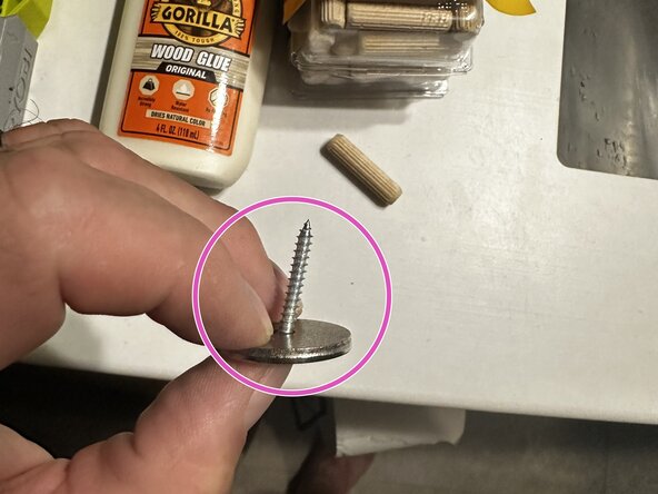 Closet Door Magnetic Catch/Strike Plate Replacement: step 4, image 3 of 3