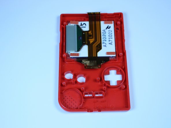 Game Boy Pocket Front Housing Replacement, Remove the buttons: stap 0, afbeelding 3 van 3