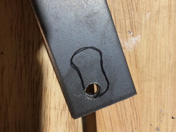 Geolia Hose spray gun Handle Replacement, Creating the steel replacement lever: crwdns2935265:03crwdnd2935265:02crwdnd2935265:02crwdne2935265:0